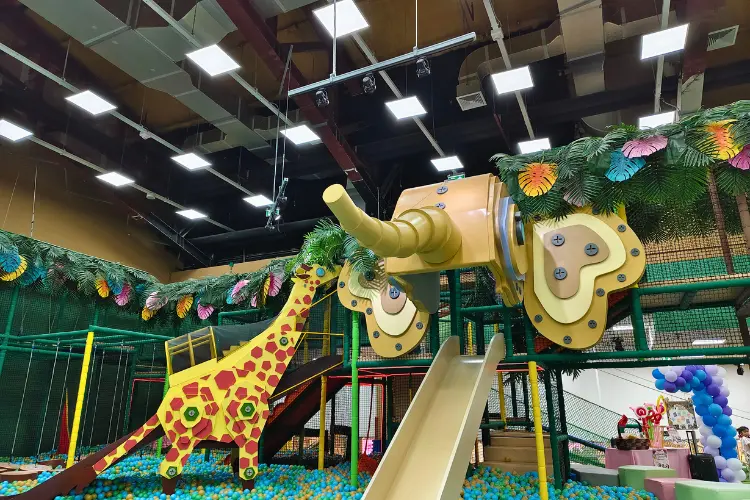Indoor games and activity zones at Urban Arbor Pangot resort