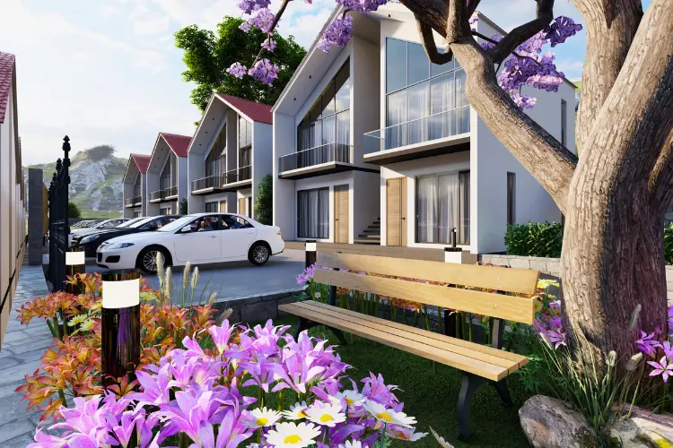 Dedicated parking at Urban Arbor Pangot resort Nainital