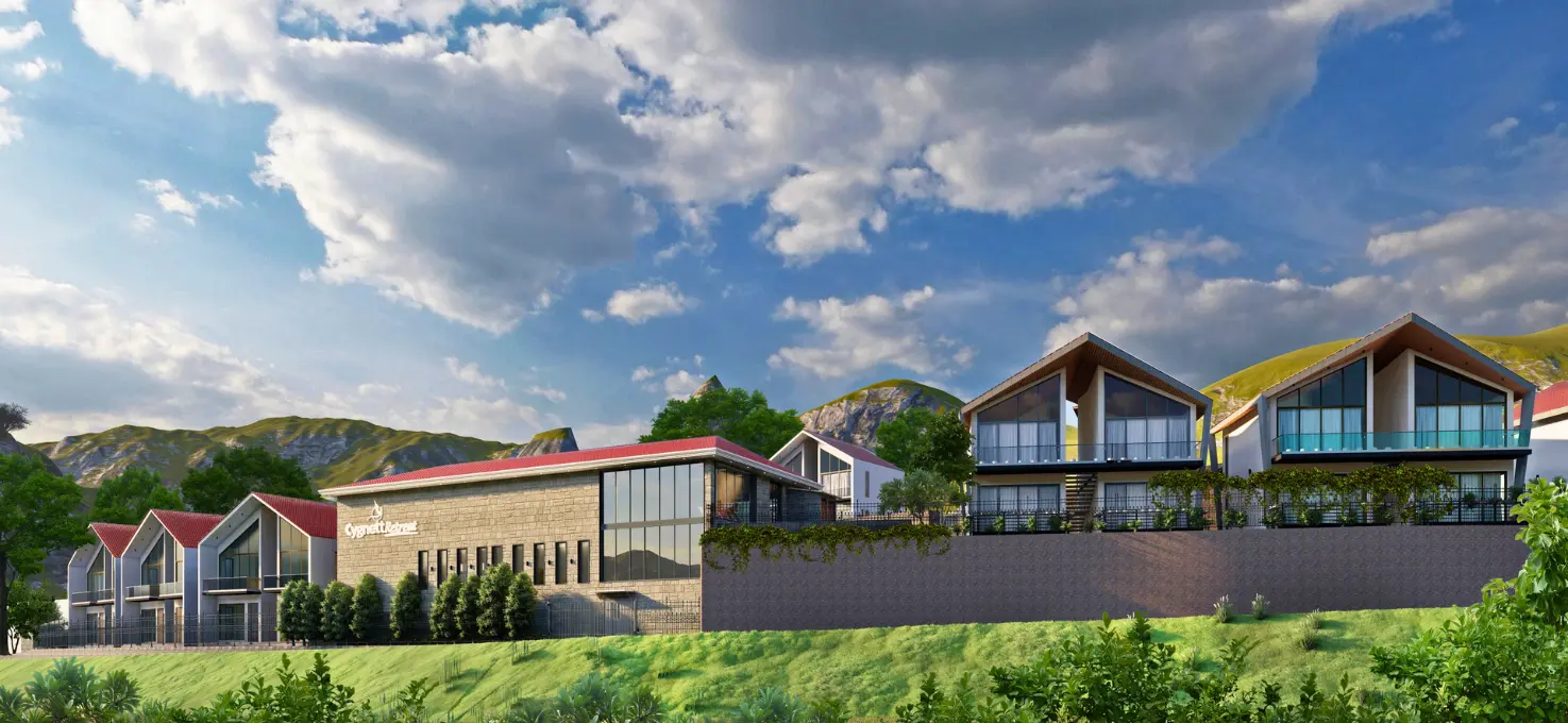 Urban Arbor Pangot resort development Nainital Uttarakhand